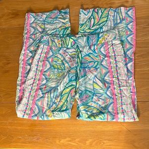 Lilly Pulitzer Bal Harbour Palazzo Pants Maraca My World Size S